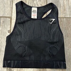 Gym shark women’s cropped exercise workout tank top size small